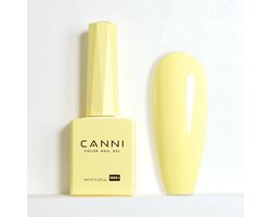 Canni UV Gellak Geel - 9 ml - Pastel Gele Gellak - Gellak Licht Geel - Gellak Butter Yellow - Gellak Pastel - Gellak Geel - Pastel Gellak - Gellak Yellow - Gellak Pastel Kleuren - Gellak Kleuren - Canni Gellak - Gellak Nagellak