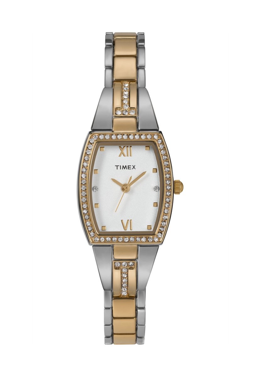 Timex Timex Main Street Tonneau Quartz Analoog Horloge Twee Toon Kast: 100% Legering | Armband: 100% Legering 22 TW2W95600VV, TW2W95800VV