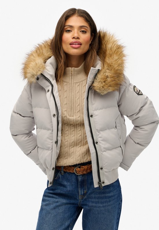 Superdry - Everest Hooded Bomberjack - Dames - Gewatteerde jassen