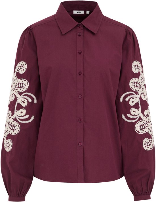 WE Fashion Dames Blouse met embroideries