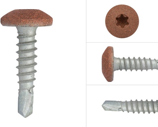 Wovar en acier Corten autoperceuses 4,8 x 24 | Carton de 50 pièces