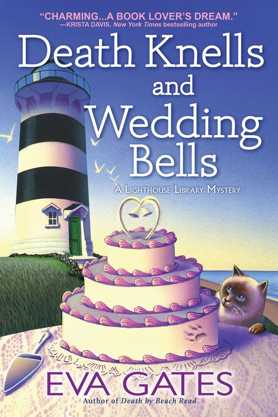 A Lighthouse Library Mystery 10 - Death Knells and Wedding B ... - cover
