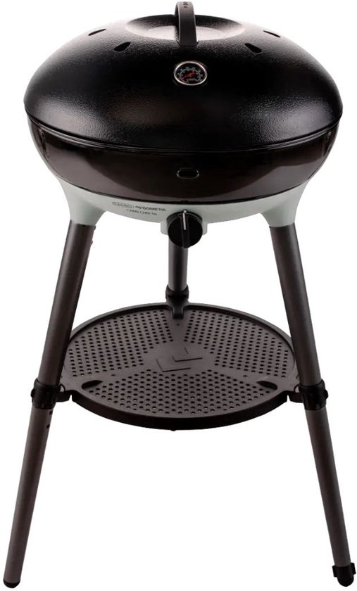 Cadac Carri Chef 50 Draagbare Gasbarbecue – Ø 46 cm Kookoppervlak – Verstelbare Stelpoot & Tafelmodel Optie – Inclusief Kruidenrek, Roosters, Thermometer & Draagtas van Cadac — afbeelding 3