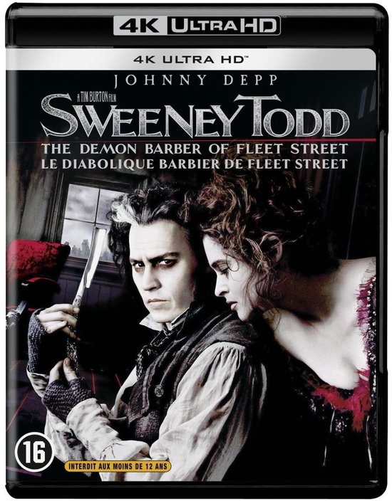 Sweeney Todd - The Demon Barber Of Fleet Street (4K Ultra HD Blu-ray)