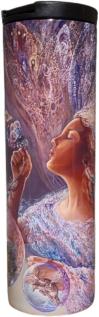 Josephine Wall Fantasy Art - Bubble Flower - Thermobeker 500 ml