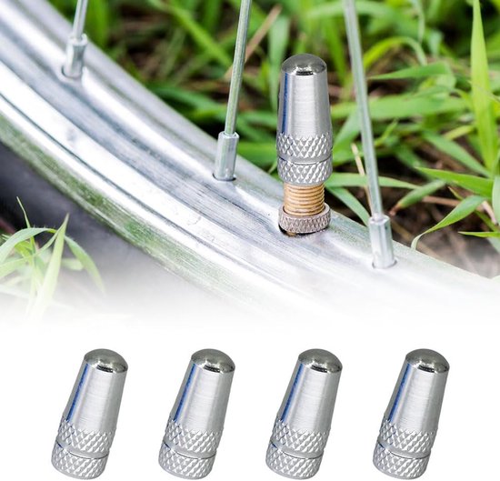 Gereedschapsset voor Presta- en Schrader-ventielen - Ventieladapter en ventieldoppen voor MTB en racefietsen (10 stuks) — afbeelding 3