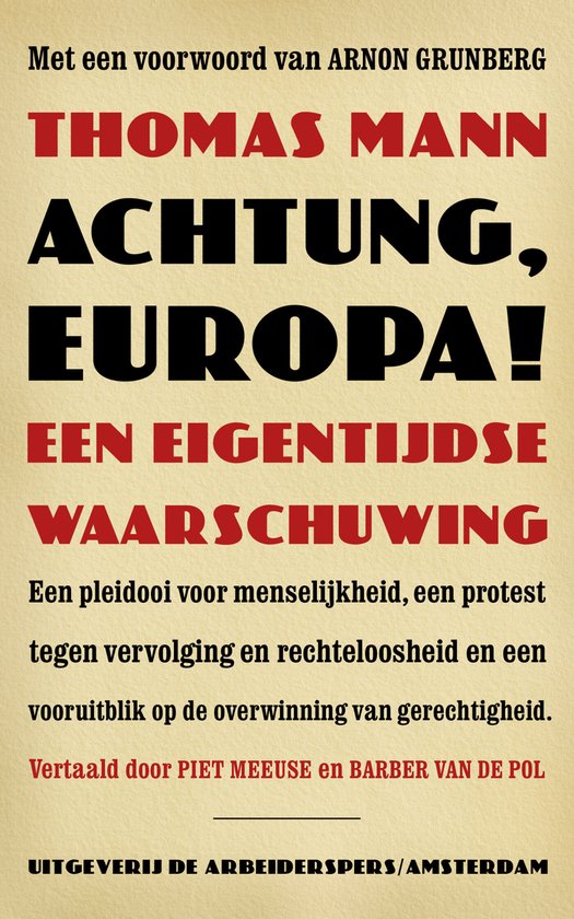 Achtung, Europa!