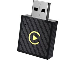 George Napoli Carplay Dongle Draadloos - Carplay Adapter - Voor Apple CarPlay & Android Auto - USB-A en USB-C adapter