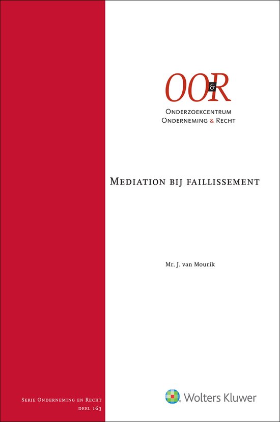 Mediation bij faillissement - cover