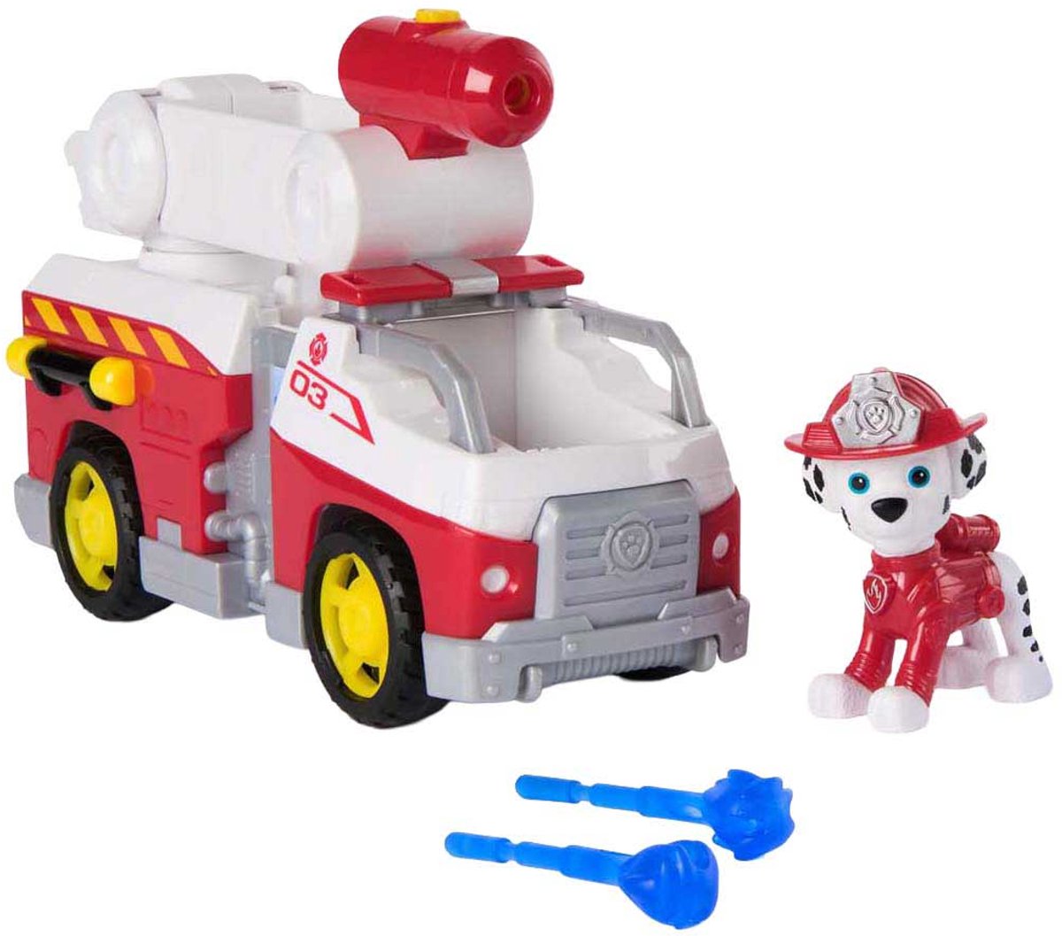 PAW Patrol - Brandweerredding - Marshall's Brandweerwagen - speelgoedauto met speelfiguur — afbeelding 18