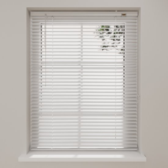 Store vénitien en aluminium 25 mm Easy White 100 x 175