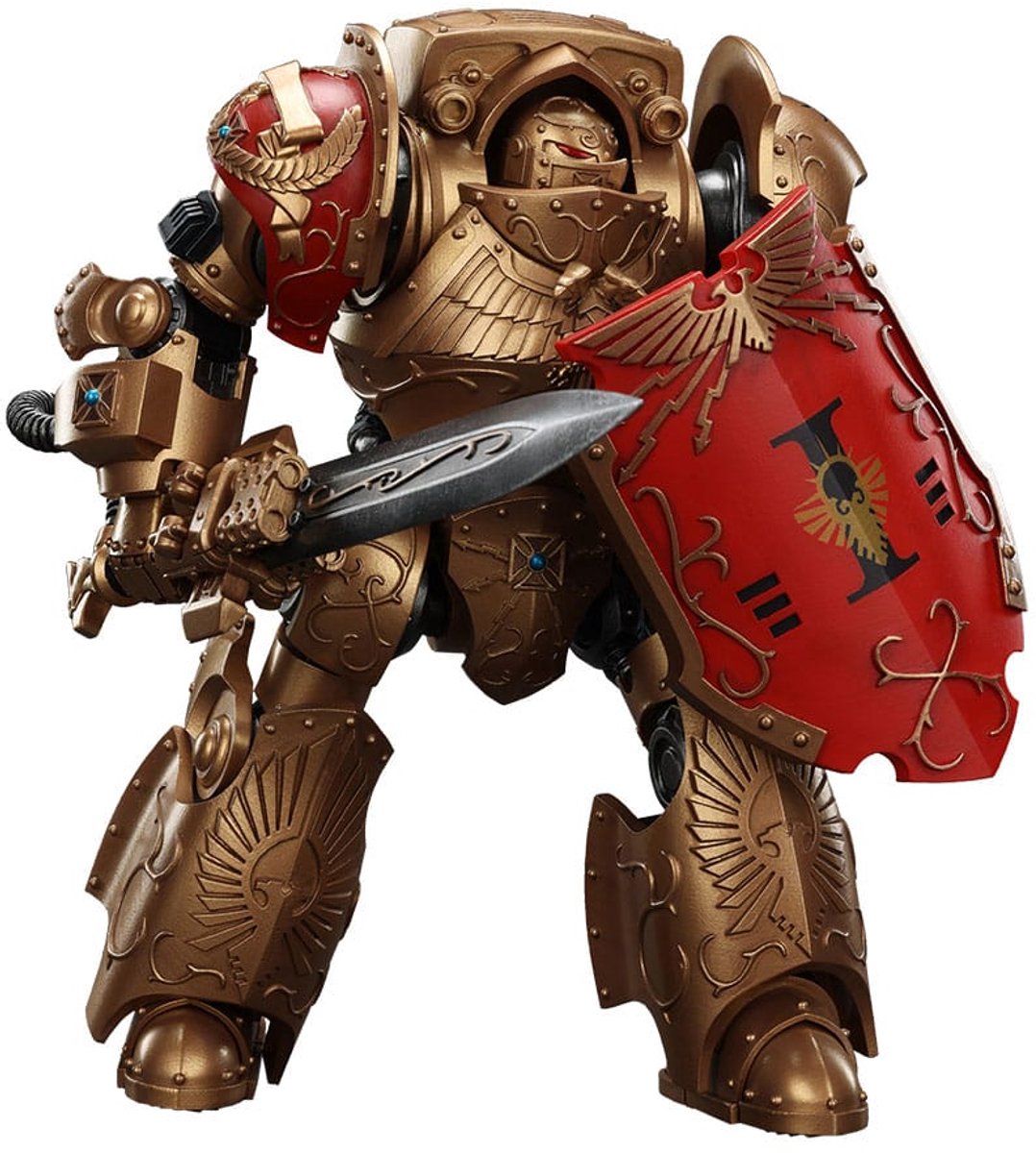 Joy Toy (CN) Warhammer The Horus Heresy Action Figure Legio Custodes Contemptor-Galatus Dreadnought 25 cm Action Figuur