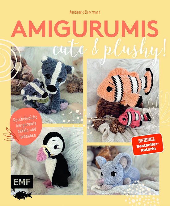 Amigurumis – cute and plushy! - cover