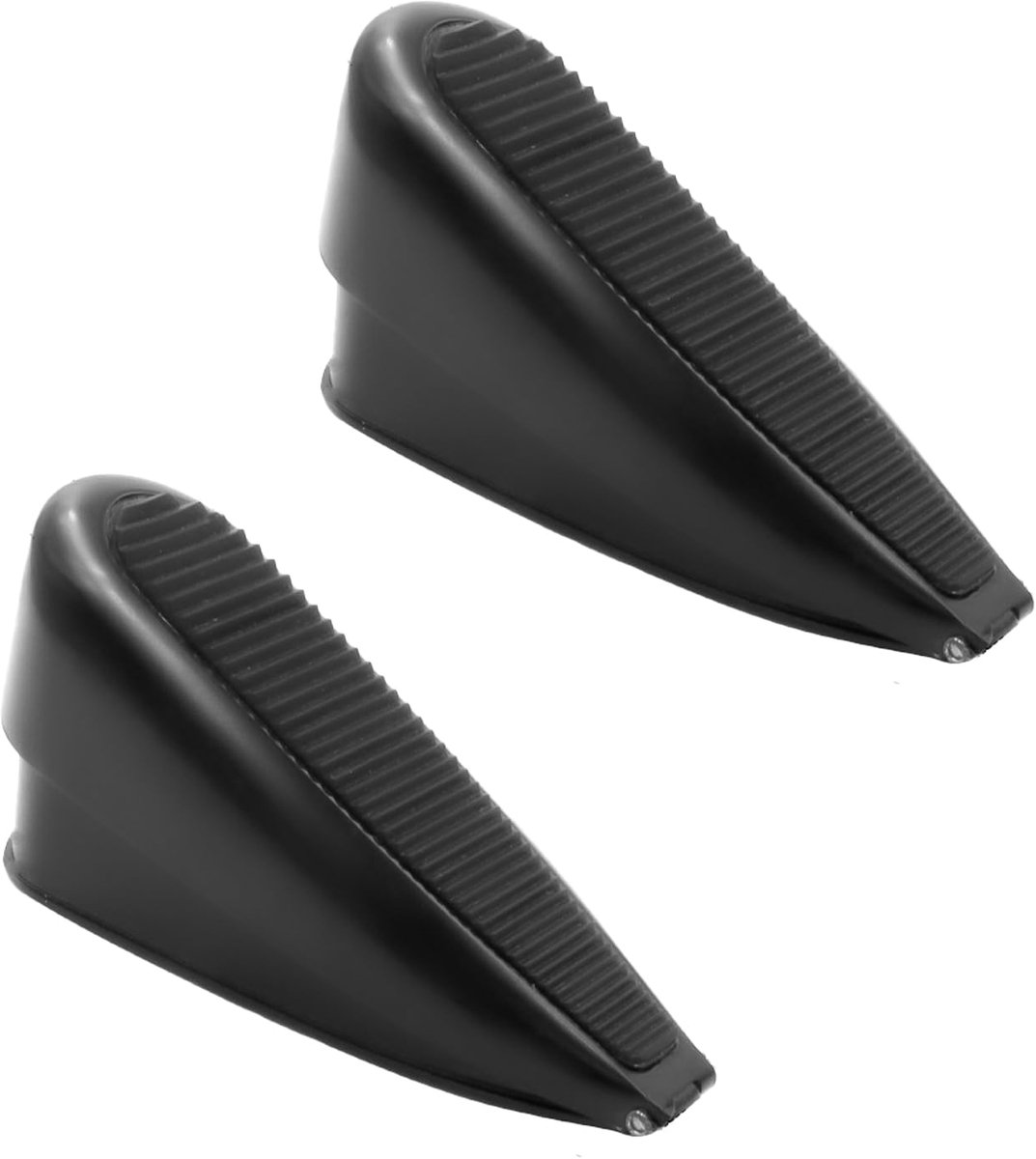 Ibenzoa® Deurstopper - Zinklegering, Antislip, Voor Kantoor & Thuis (Zwart)