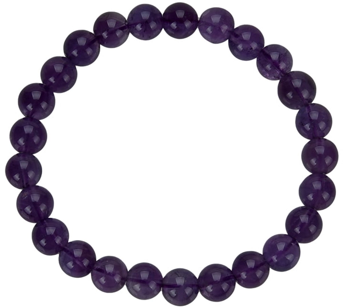 Armband Amethist 8 mm