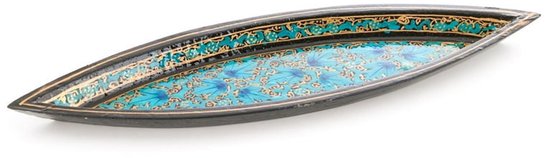 Elegante wierookhouder in bootvorm