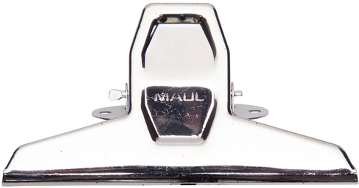 Papierklem maul pro 125mm zilver | 10 stuks