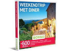 Bongo Bon -Weekendtrip Met Diner- Cadeaukaart