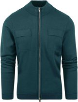 Blue Industry - Gilet Poitrine Poche Vert Foncé - Homme - Taille XL - Coupe moderne