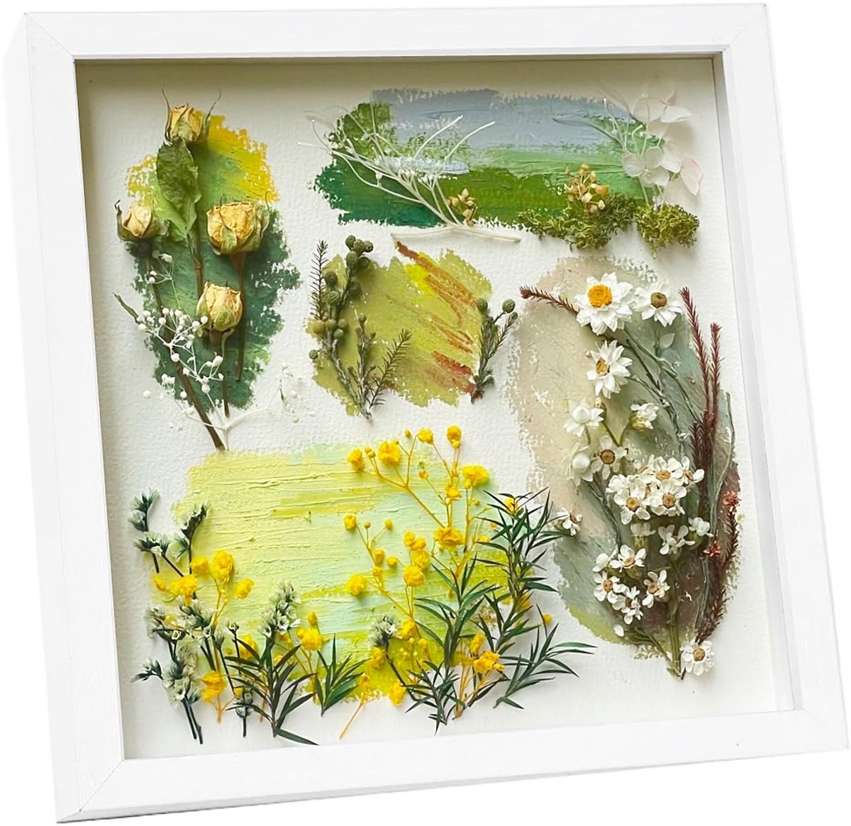 Image of 3D Fotolijst - Elegante ontwerp - 1 stuk - MDF & acrylglas - 21,9 x 21,9 cm