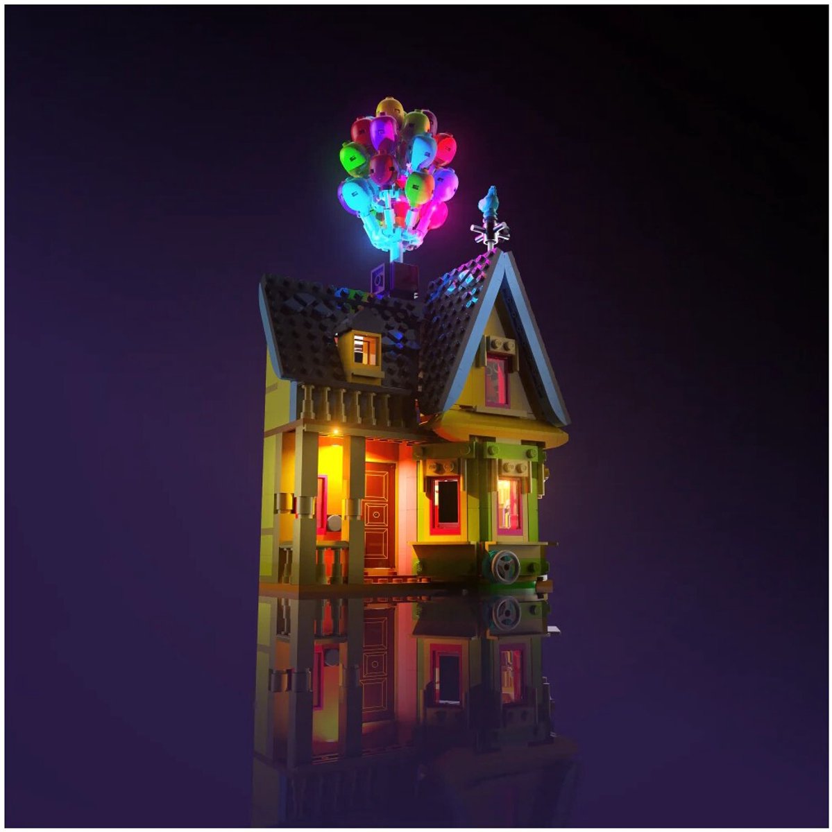LMB 2.0 - Verlichtingsset geschikt voor LEGO® Disney 'Up' Huis 43217