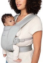 Ergobaby draagzak Embrace Soft Air Mesh - Soft Grey - ergonomische draagzak vanaf geboorte