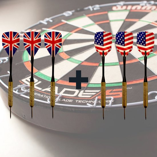 6 Stevige Complete Dartpijlen - Darts Accessoires - Dartset - Dartpijlen - Darts Pijlen - Darts Flights - Darten - PROFESSIONEEL - 6 Pijlen — afbeelding 4