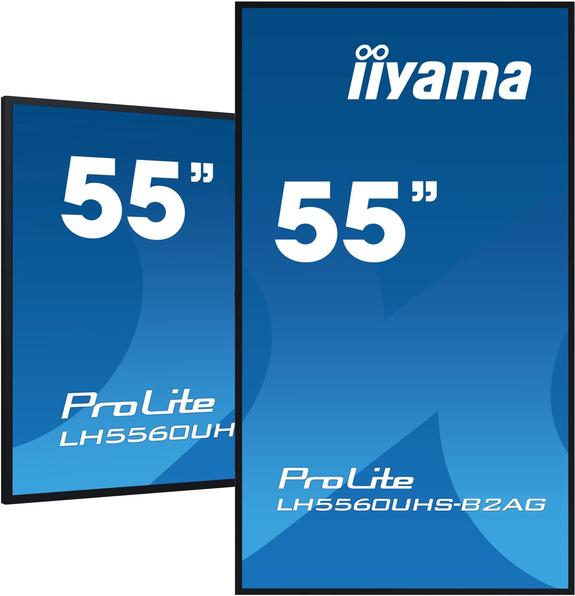 iiyama LH5560UHS-B2AG digitaal signage scherm, 138,7 cm (54.6") LED Wi-Fi 500 cd/m² 4K Ultra HD zwart, ingebouwde Android 11-processor, 24/7