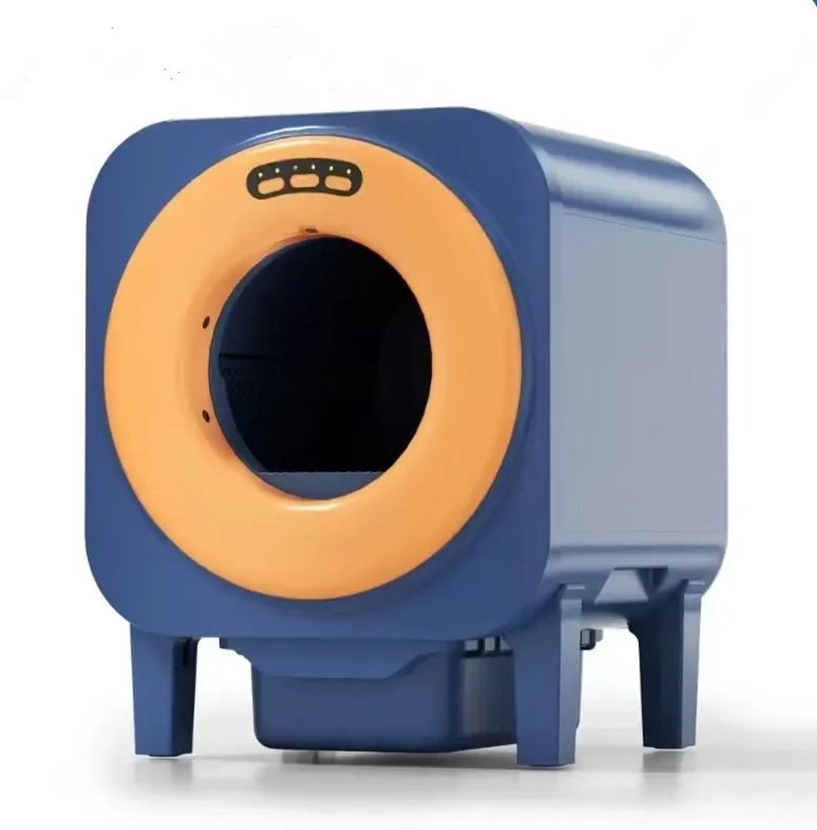 Automatische Kattenbak – Slimme Kattenbak – Zelfreinigende Kattenbak – Hygiënische Kattenbak – App Bedienbare Kattenbak – Geurdichte Ventilatie – 6,72 Liter Inhoud