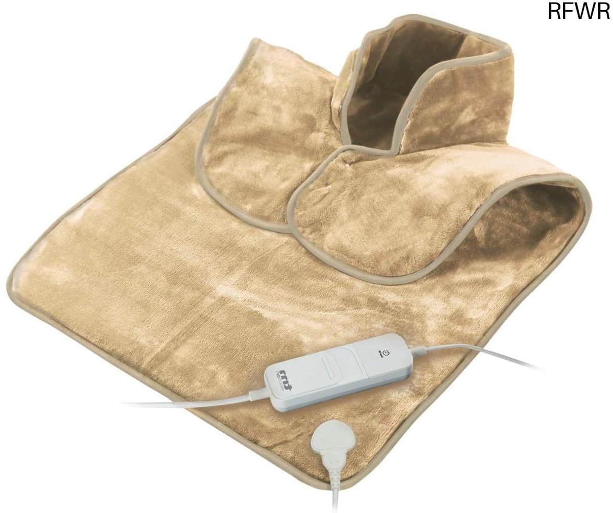 RFWR® Wasbare elektrische verwarmingspad XXL voor nek en rug met 3 temperatuurinstellingen