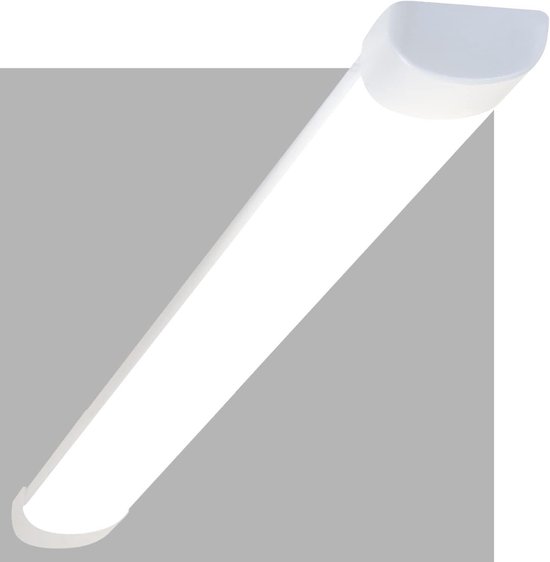 Plafonnier LED NETTLIFE - Lampe étanche à l'humidité - 120 cm - Plafonnier IP44 - Lampe de travail longue - 1x LED TL - 36 W - Lumière blanc neutre 4000 K - pour salle de bain | Garage | Atelier de travail | Cuisine
