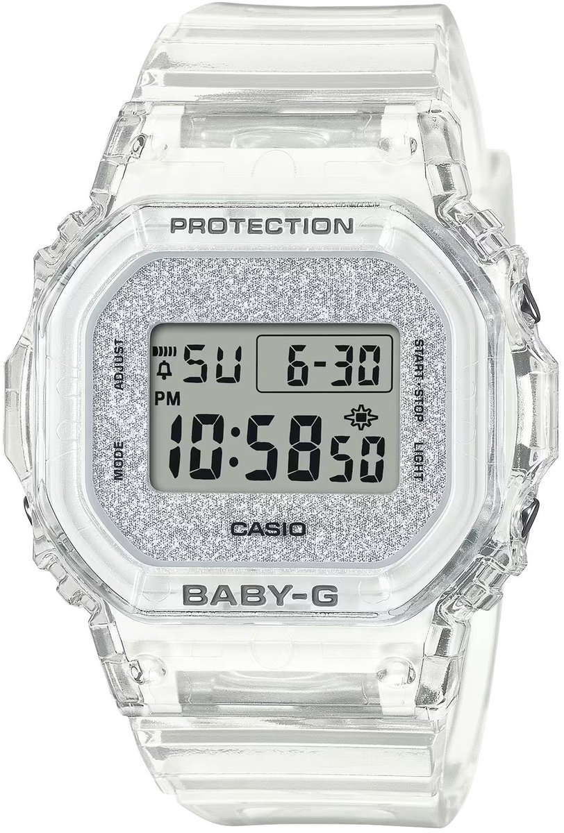 Casio Baby-G BGD-565GC-7ER Horloge - Kunststof - Transparant - Ø 34 mm