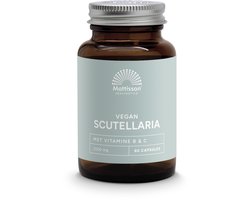 Mattisson Scutellaria Extract 2500mg - Glidkruid - Met Vitamine B, C & Curcumine - 60 Capsules — 60 stuks