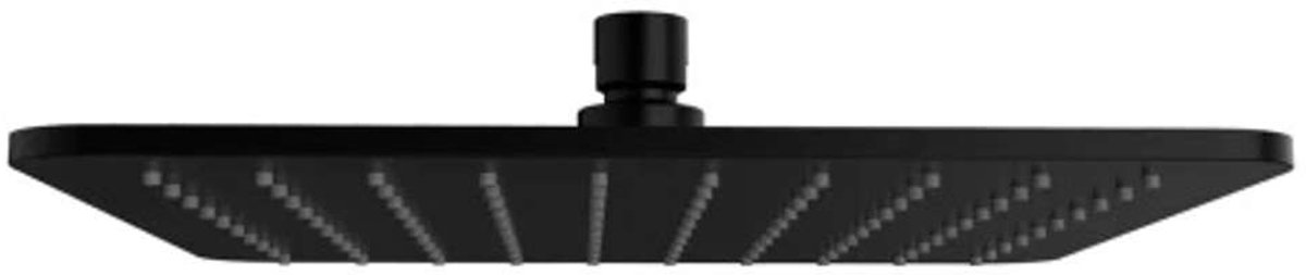 OMNIRES Slimline - Hoofddouche, 25x25 cm, mat zwart WG225/OBL