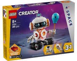 foto van LEGO Creator 3in1 Ruimterobot wetenschaps - 31164