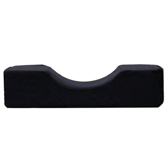 Oreiller à cils - oreiller d'extension de cils avec mousse à mémoire de forme et taie d'oreiller en velours, kussen cosmétique pour protéger le cou