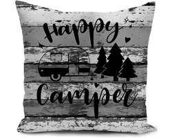 HUASHUZI kussenhoes 40x40 cm kampeeraccessoires cadeaus voor kampeerders campers caravans gadgets decoratie bank decoratieve kussens