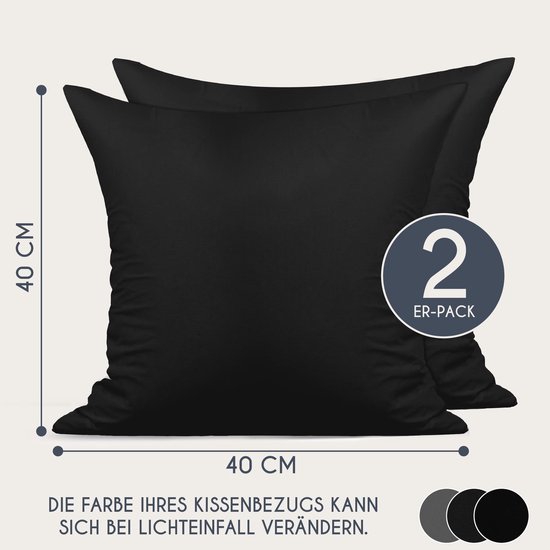Perfect Sleep Set Zwart - Kussensloop & Slaapmasker - Silk Heaven