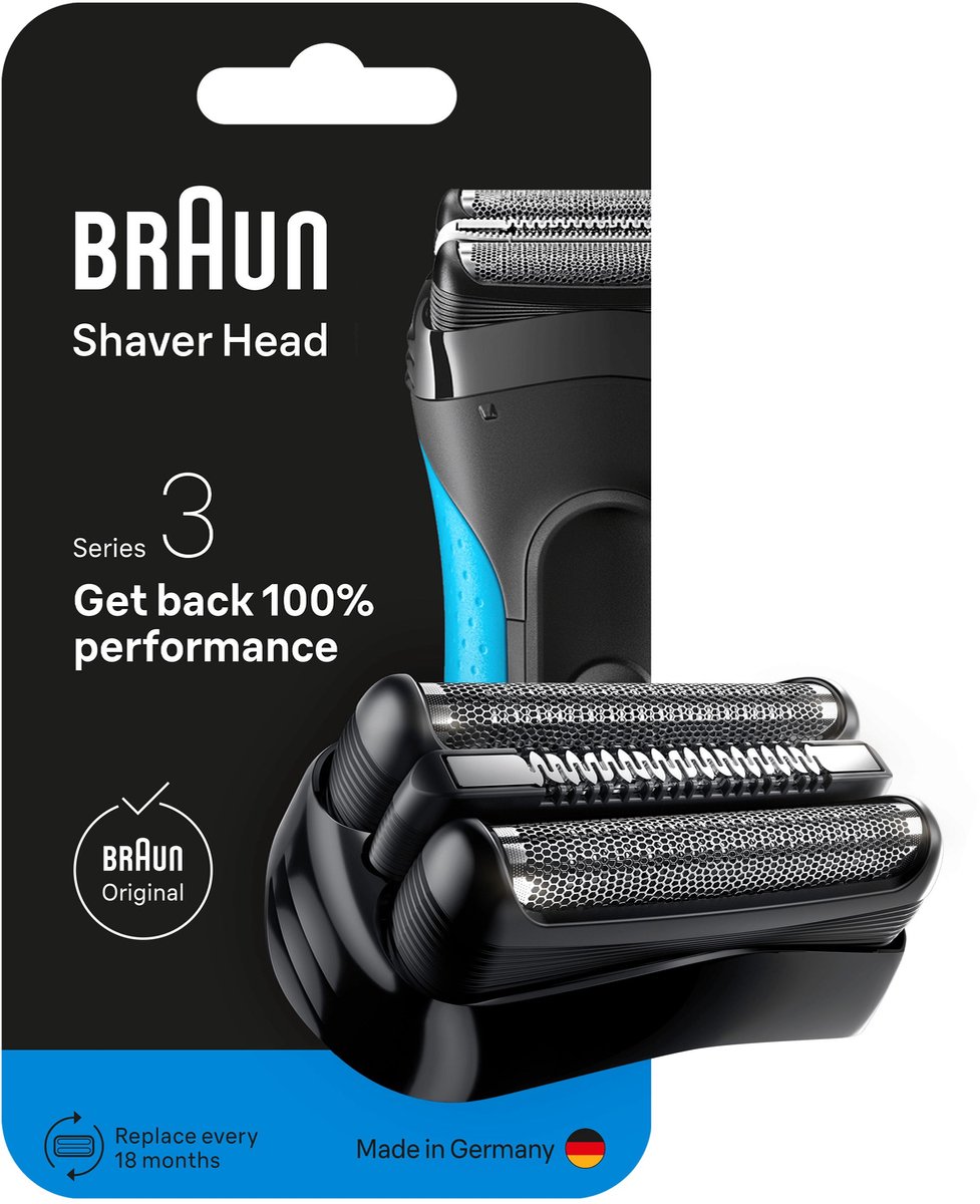 Braun Series 3 Elektrisch Scheerapparaat Originele Vervangingskop 21B - Scheerkop