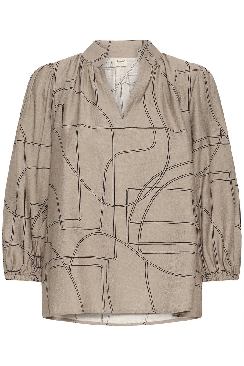 fransa - FRDAPHNE BL 1 - Dames - Blouses