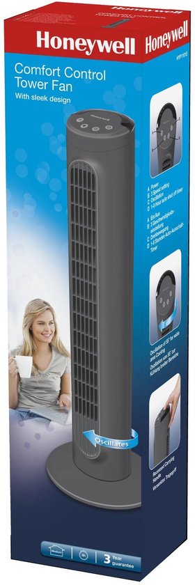 Honeywell HYF1101E - Ventilator - Timer