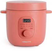Bol.com CREATE - Multifunctionele elektrische rijstkoker met stoommandje - RICE COOKER STUDIO 12L aanbieding