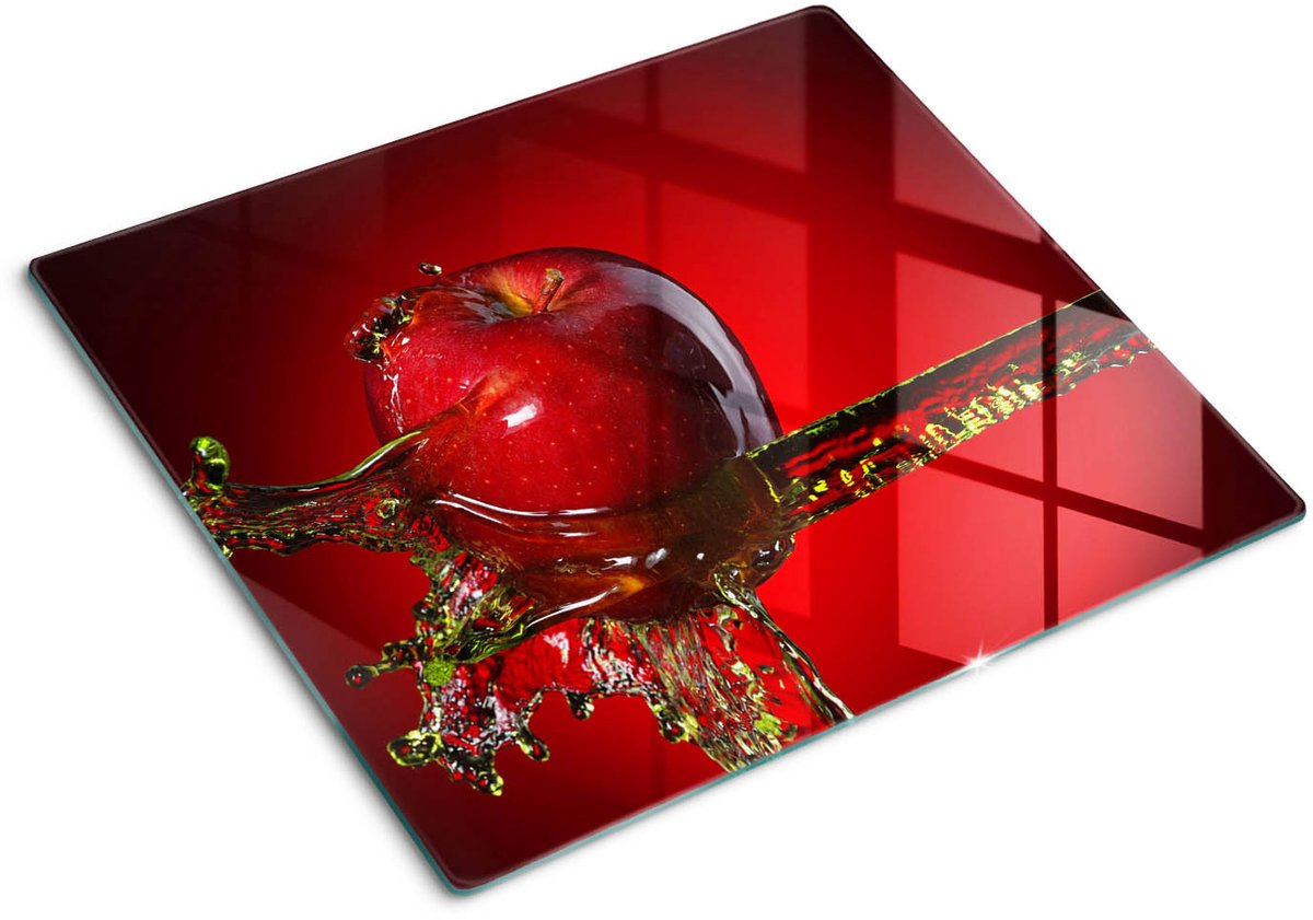 CUISINE PLANCHE EN verre Dessin d'oiseaux sauvages 80x52 cm EUR 54,95