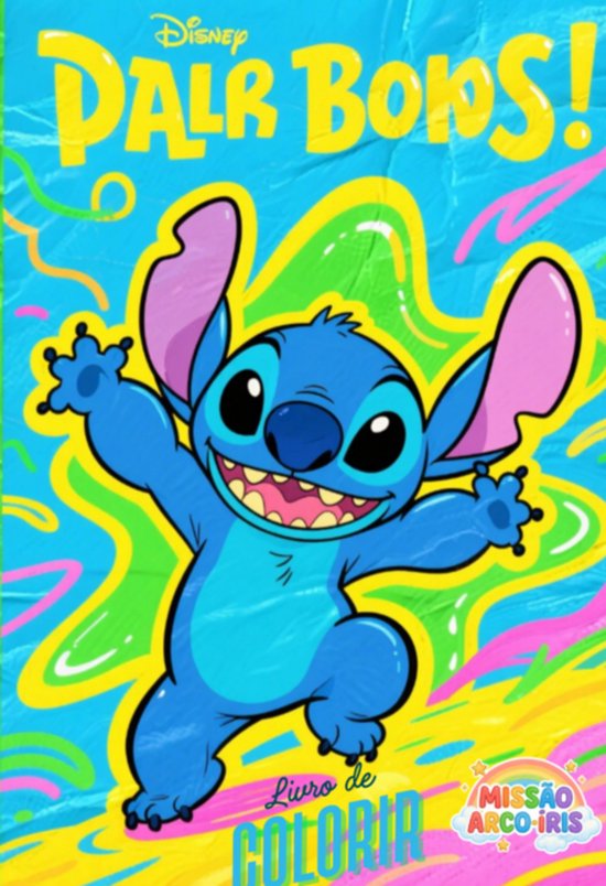 Stitch - Missão Arco-iris - cover