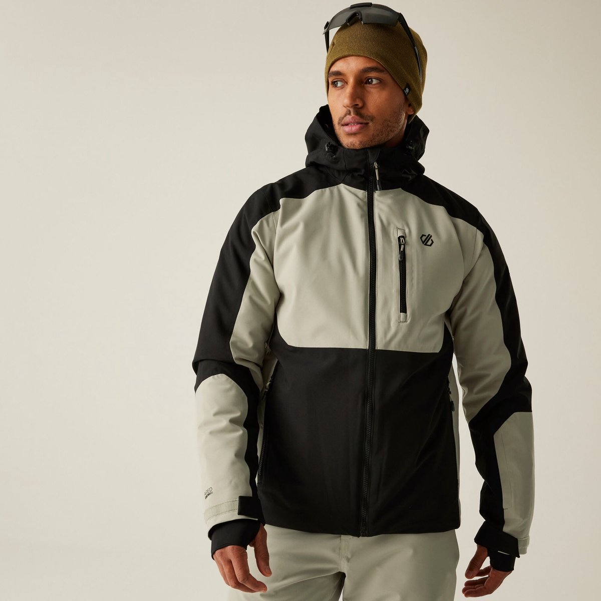Eagle waterdichte ademende isolerende ski-jas voor heren Beige