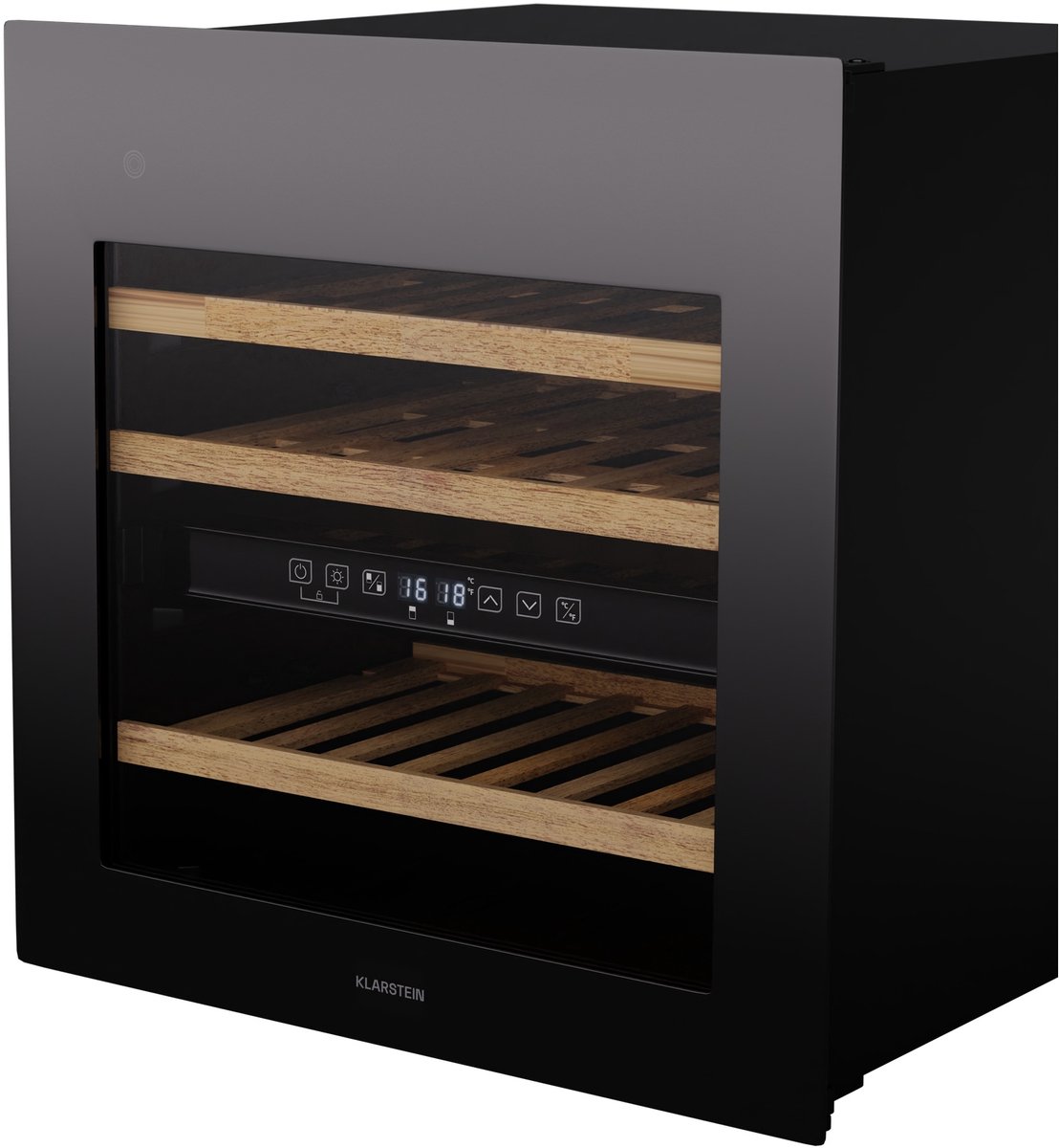 Klarstein Rhone 36 Duo Wijnkoelkast - 36 Flessen - afbeelding 3