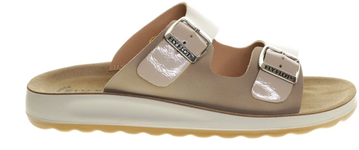 Fly Flot Beige Slippers maat 37