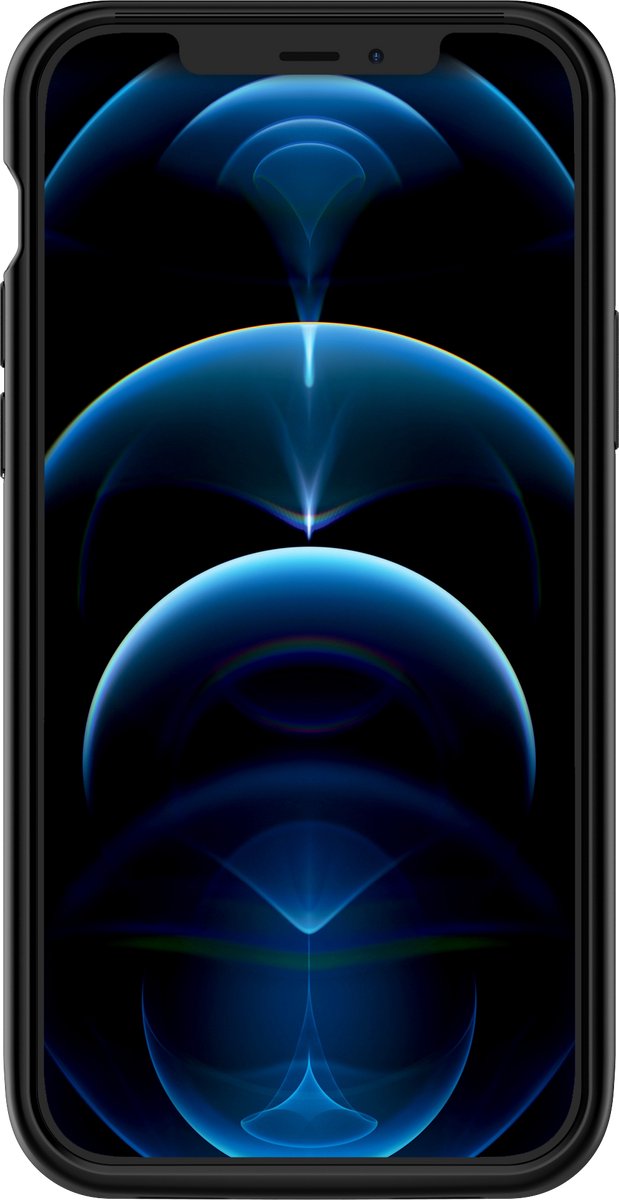 Geschikt voor iPhone 12 Pro Max, 13 Pro Max, 14 Pro Max en iPhone 14 Plus - Batterijhoesje - Powerbank Telefoonhoesje - Distinction Smart Battery Case - Accuhoesje - Zwart - 4800 mAh - Tevens ideaal voor in je noodpakket
