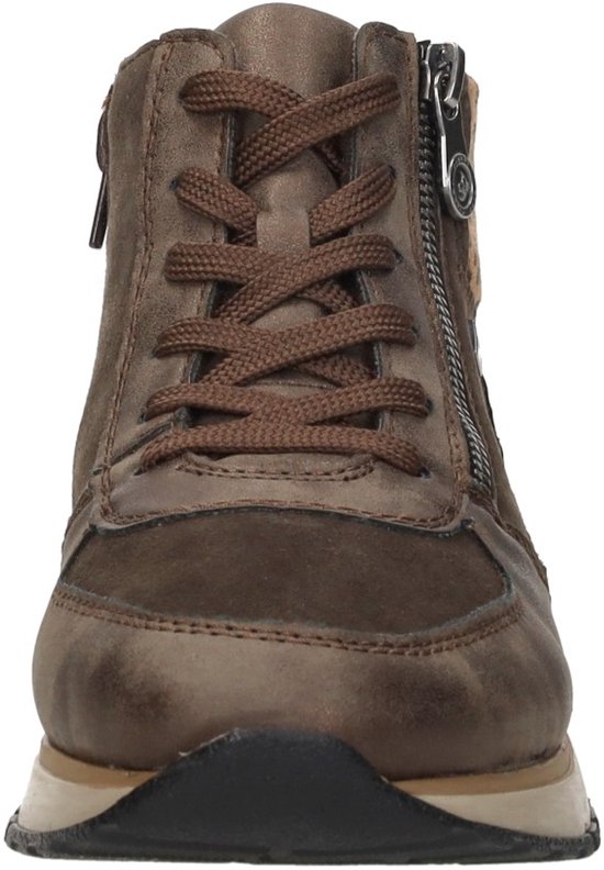 Bottes à lacets Rieker en synthétique marron - Taille 37