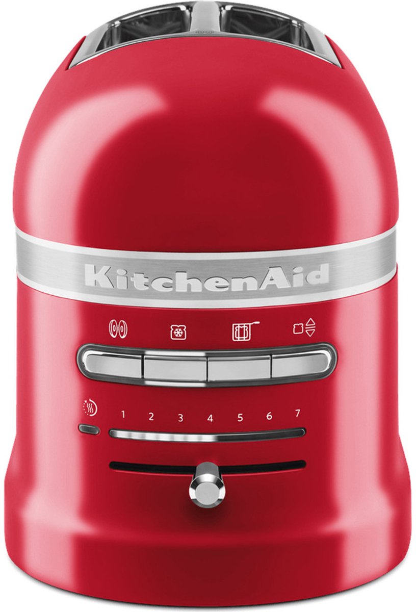 Kitchenaid Broodrooster Artisan - Keizerrood - 5KMT2204EER - Toaster met 2 sleuven en verwijderbaar kruimelbakje